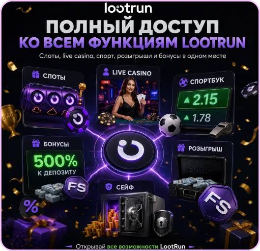 Lootrun Casino Официальный сайт с уникальными азартными играми Lootrun Casino Официальный сайт с уникальными азартными играми